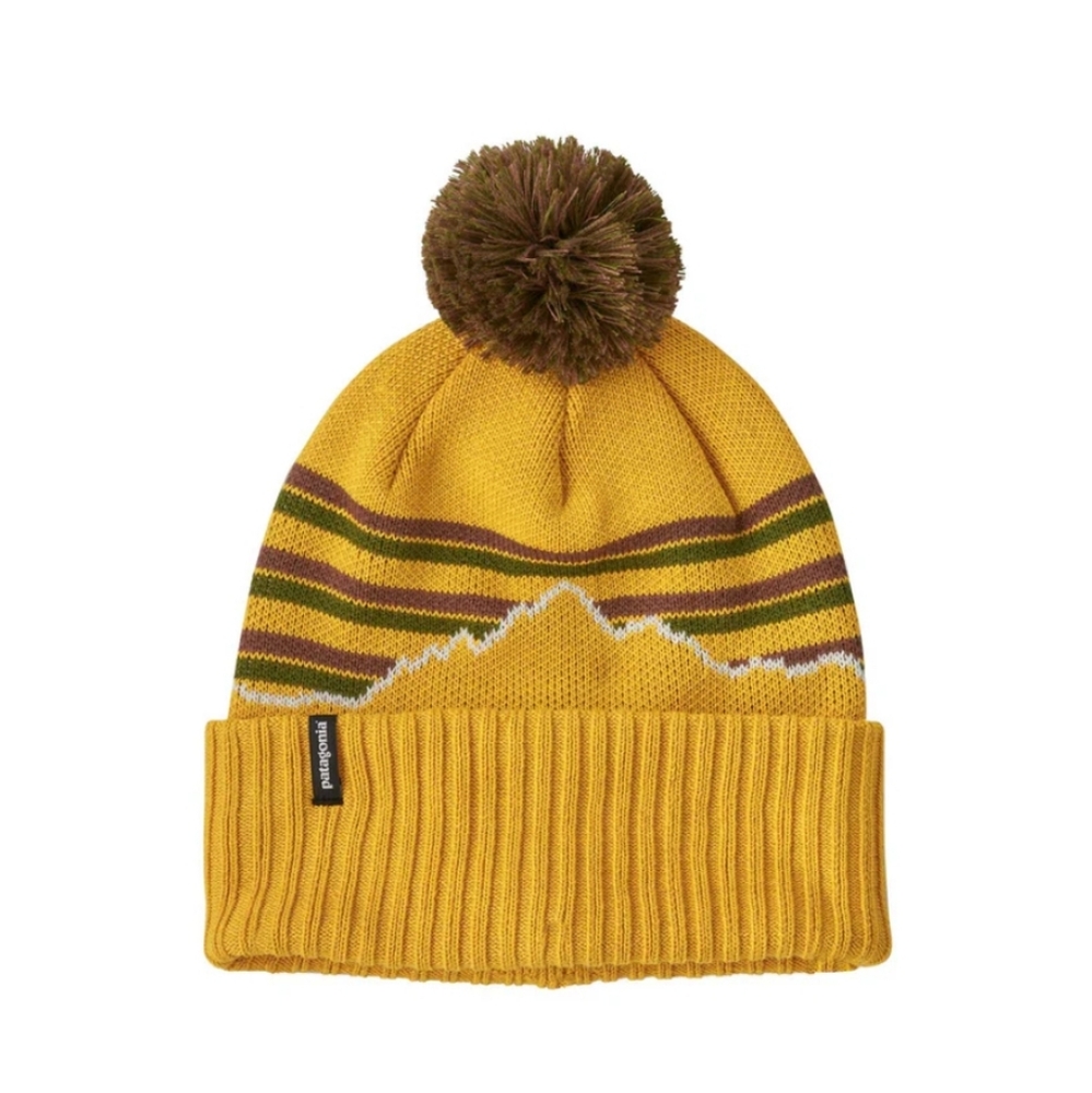 Patagonia Powder Town Beanie Yellow Unisex